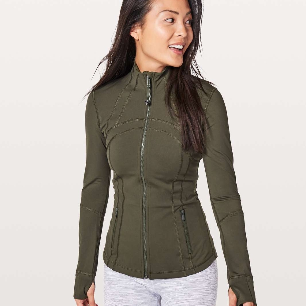 Lululemon Athletica Olive Utility Jacket